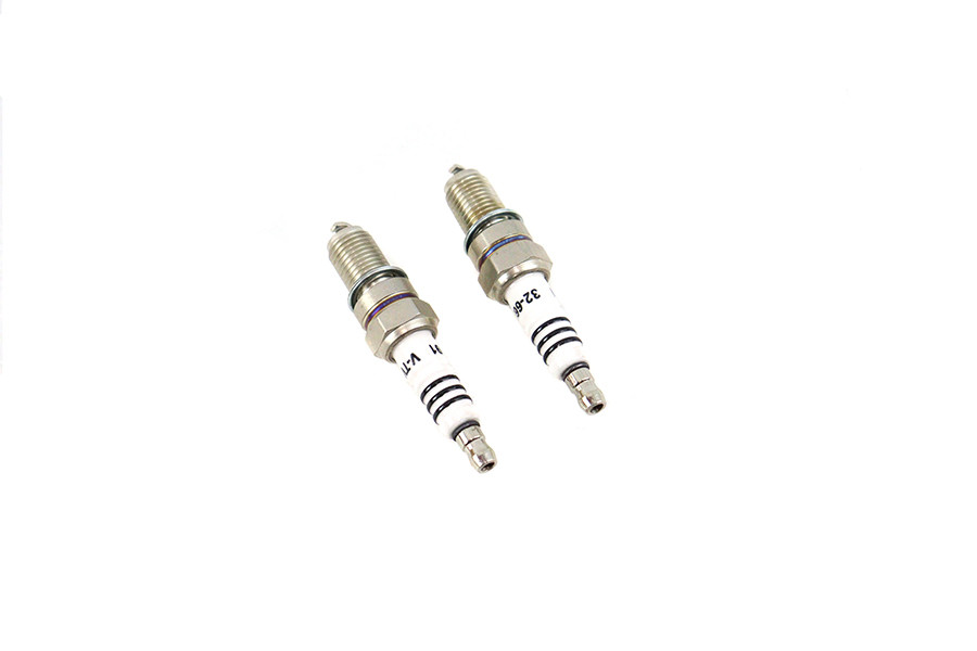 Volt Tech #E18-6655SWVT - V-Twin Performance Spark Plug Set