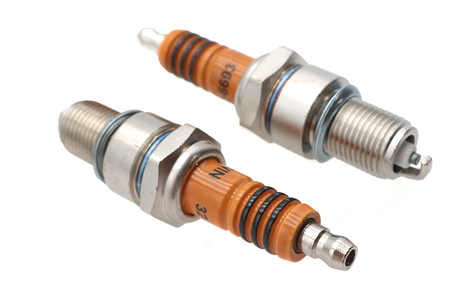 Volt Tech #E18-6662S - V-Twin Performance Spark Plug Set