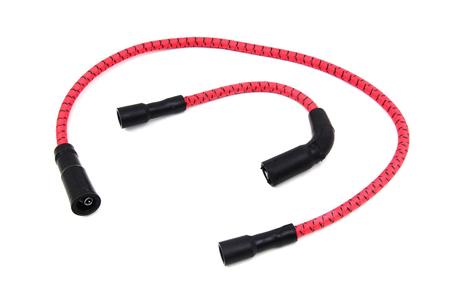 Sumax #C20233 - Sumax Red with Black Tracer 7mm Spark Plug Wire Set