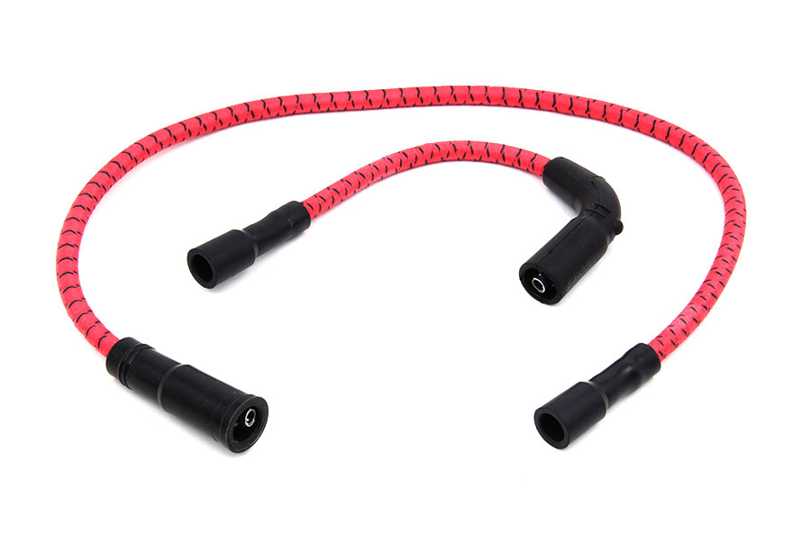 Sumax #C20233 - Sumax Red with Black Tracer 7mm Spark Plug Wire Set