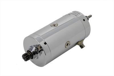 Volt Tech #PH125-HD09-C - Prestolite Chrome Starter Motor