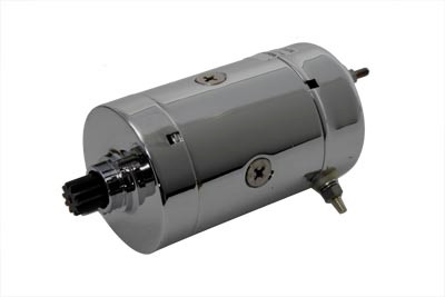 Volt Tech #PH125-HD10-C - Hitachi Type Chrome Starter Motor