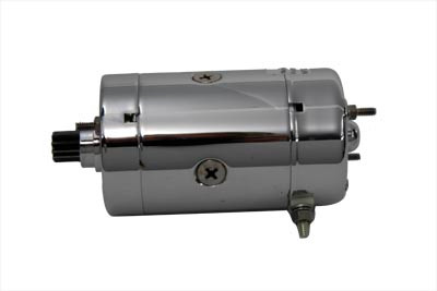 Volt Tech #PH125-HD10-C - Hitachi Type Chrome Starter Motor