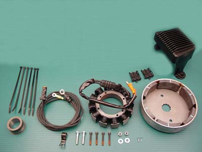 Volt Tech - Alternator Charging System Kit 38 Amp