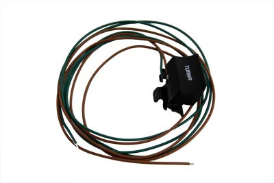 Volt Tech #62397RB - Black Handlebar Right Turn Signal Switch