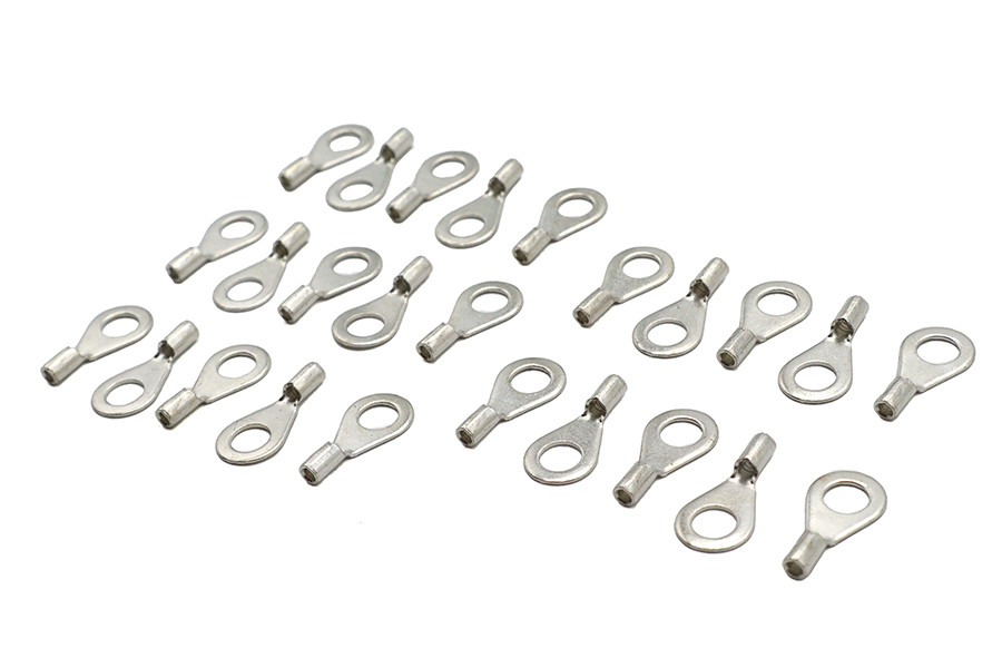 Volt Tech #R4124B *QTY 100 - Ring Wiring Terminal 1/4 inch Eye 14-16 Gauge