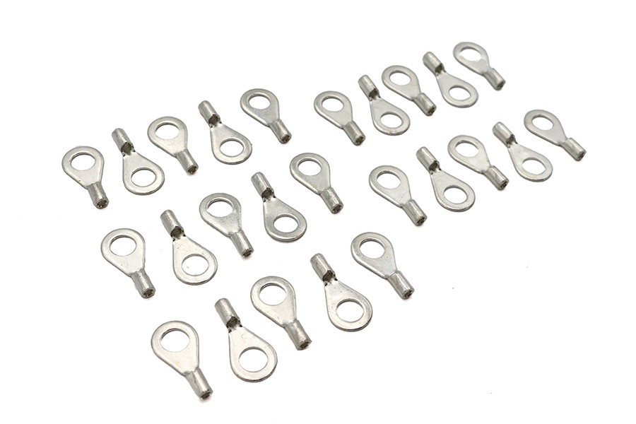 Volt Tech #R4124B *QTY 100 - Ring Wiring Terminal 1/4 inch Eye 14-16 Gauge