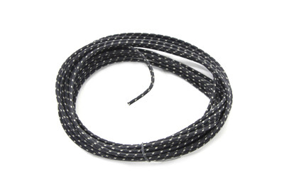 Volt Tech #40124 - Black 25' Cloth Covered Wire