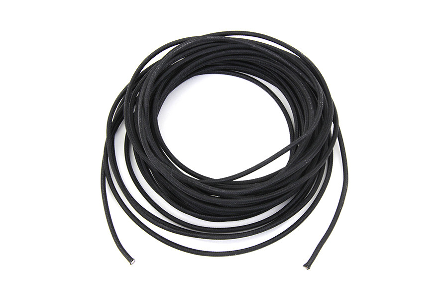 Volt Tech #40262 - Pure Black 25' Braided Wire
