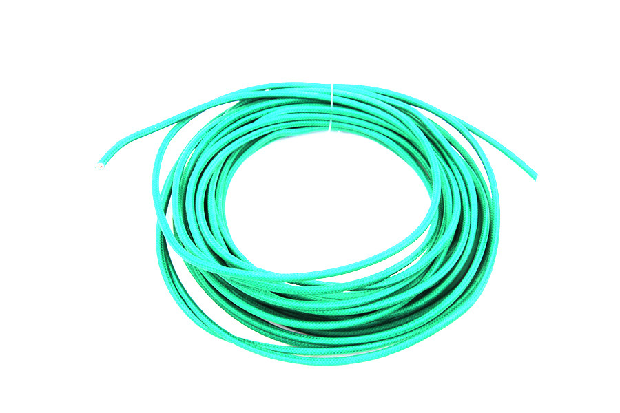 Volt Tech #40263 - Pure Green 25' Braided Wire