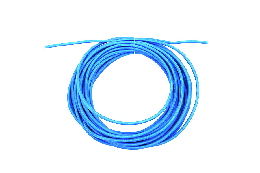 Volt Tech #40264 - Pure Blue 25' Braided Wire