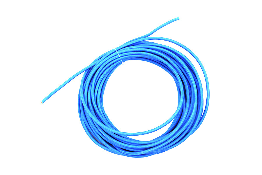 Volt Tech #40264 - Pure Blue 25' Braided Wire
