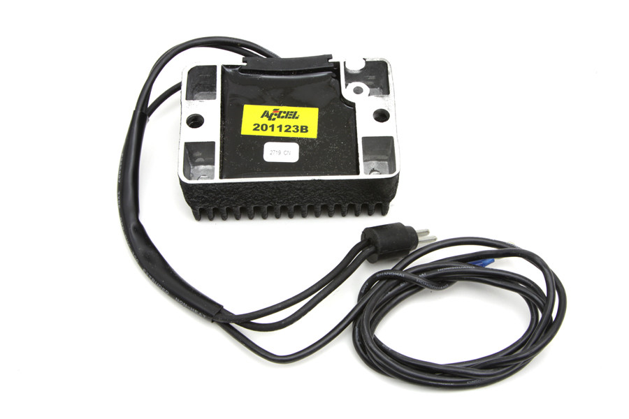 Accel #201123B - Accel Voltage Regulator Black 22 Amp