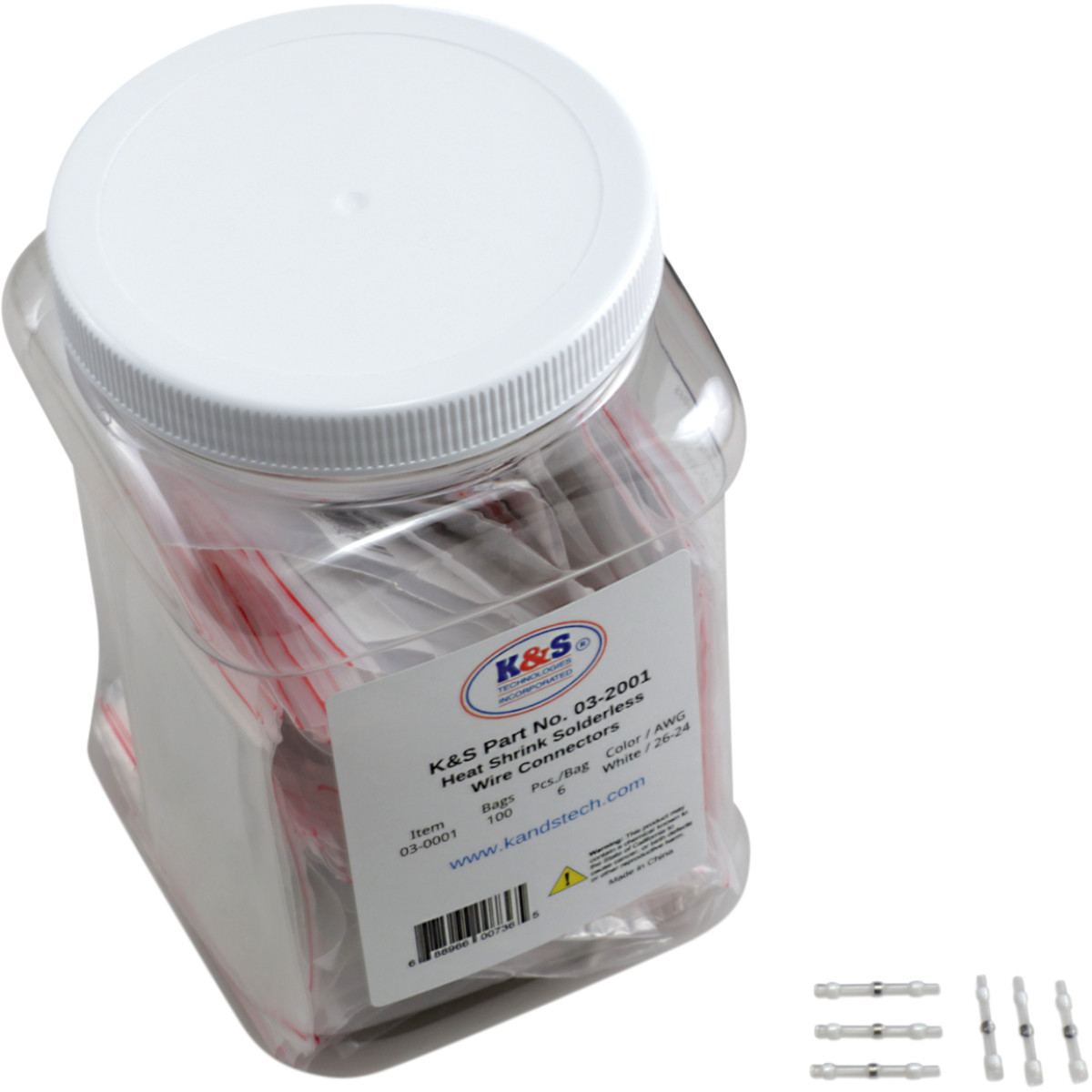 K&S Technologies #03-2001 - Solderless Wire Connectors