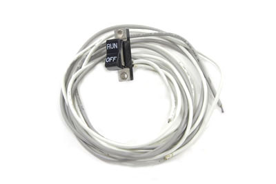 Volt Tech #71074A - Rocker Style Handlebar Switch with Run-Off Positions