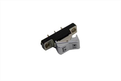Volt Tech #17-88 - Handlebar Rocker Switch Hi-Low Chrome