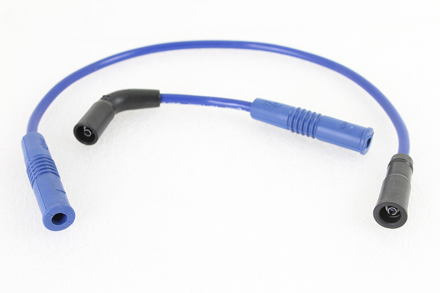 Accel #171110B - Accel 8mm S/S Spiral Core Ignition Wire Set Blue