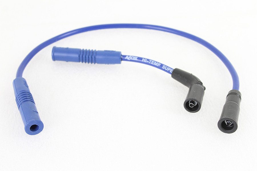 Accel #171110B - Accel 8mm S/S Spiral Core Ignition Wire Set Blue
