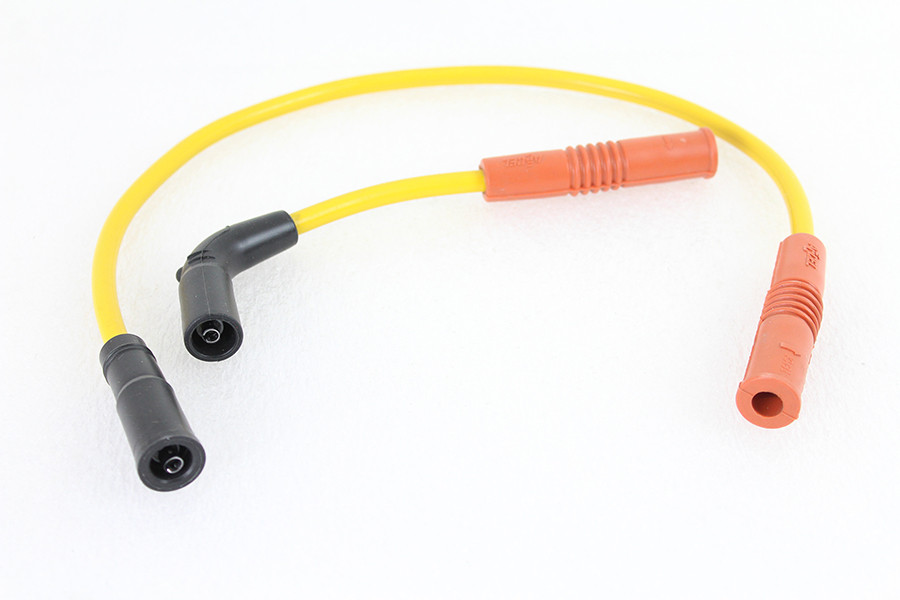 Accel #171110Y - Accel 8mm S/S Spiral Core Ignition Wire Set Yellow