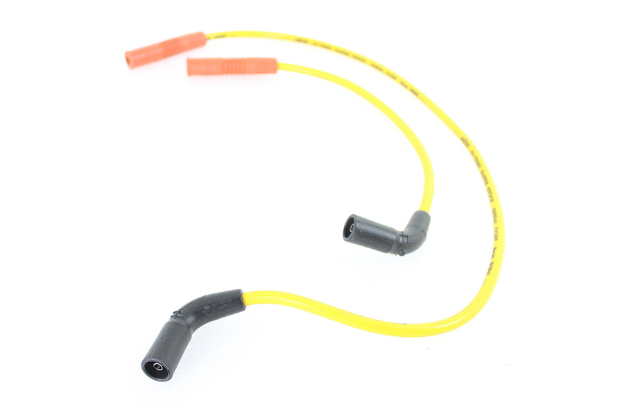 Accel #171111Y - Accel 8mm S/S Spiral Core Ignition Wire Set Yellow