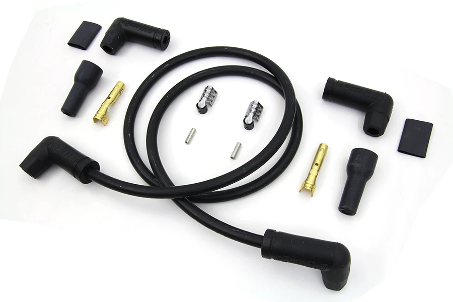 Accel #173083K - Accel Black 8.8mm Spark Plug Wire Kit