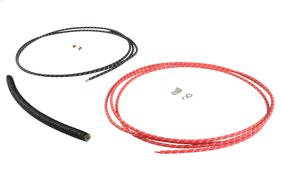 V-Twin - Tail Lamp Wiring Cotton Braided