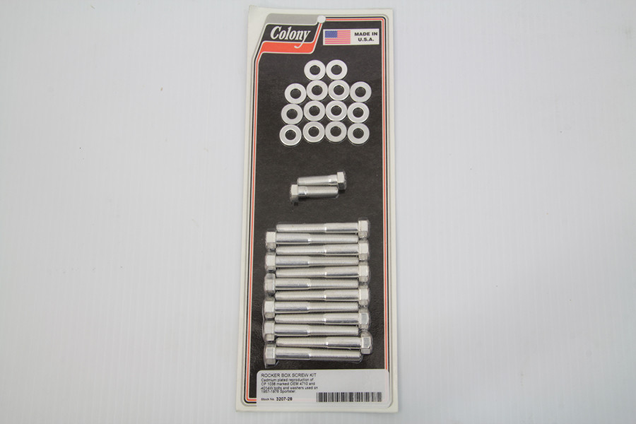 Colony - Rocker Box Screw Kit Cadmium