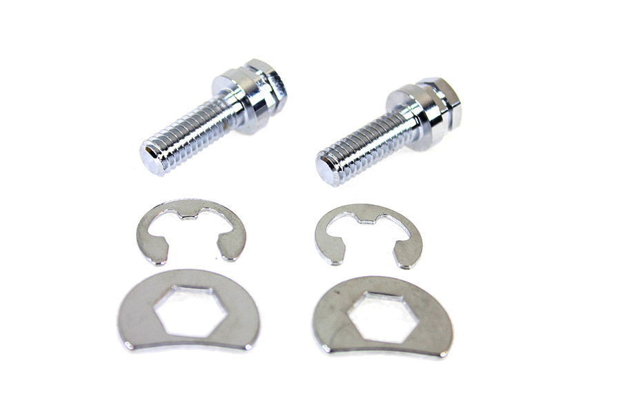 Colony - Exhaust Pipe Locking Bolt Mounting Kit Chrome