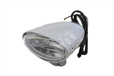 Wyatt Gatling #L21-6092FE - Chrome Single Beam Fog Light