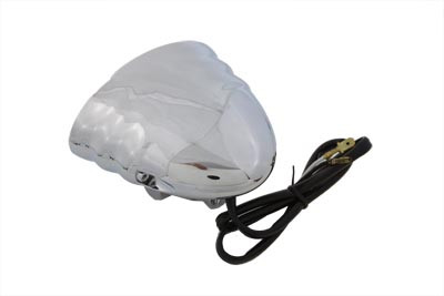Wyatt Gatling #L21-6092E - Chrome Dual Beam Driving Light
