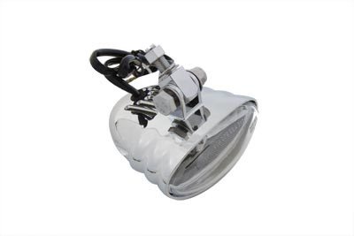 Wyatt Gatling #L21-6092E - Chrome Dual Beam Driving Light