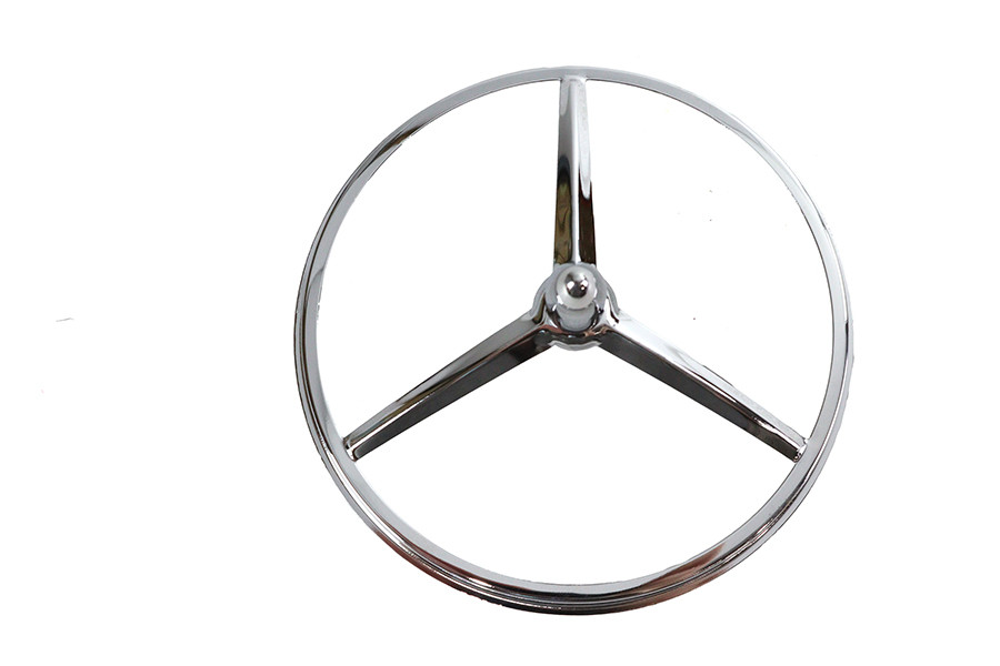 Wyatt Gatling #20-0340 - 5-3/4 inch Bullet Style Chrome Headlamp Trim