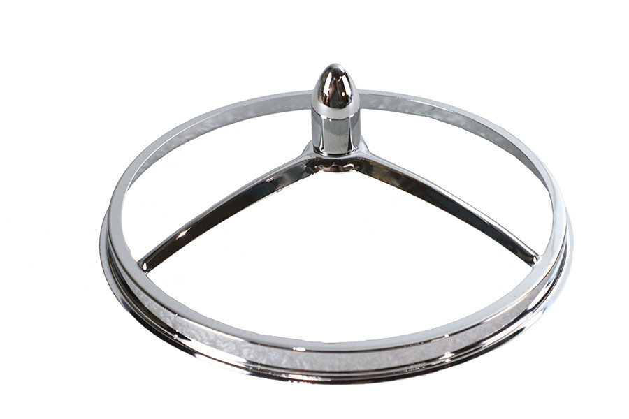 Wyatt Gatling #20-0340 - 5-3/4 inch Bullet Style Chrome Headlamp Trim