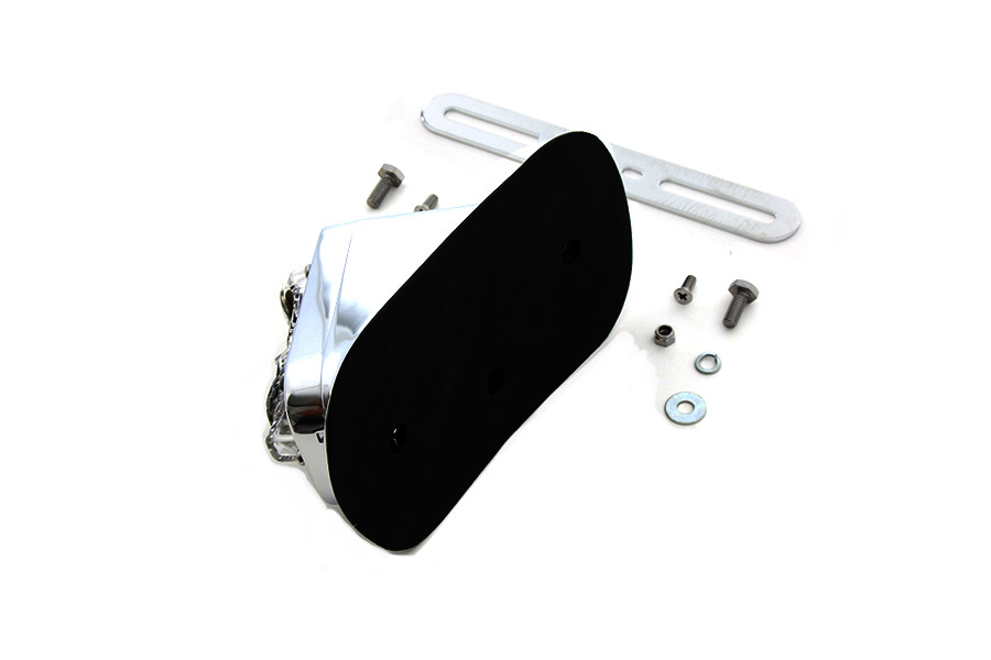 Wyatt Gatling #12-0090KC - Skull Face Tombstone Tail Lamp Clear Lens
