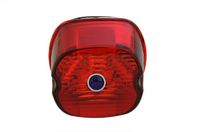 Wyatt Gatling #12-0416F - Tail Lamp Lens Laydown Style Red
