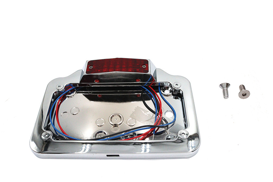 Wyatt Gatling #76106AT - Tail Lamp and License Plate Assembly Mini Style