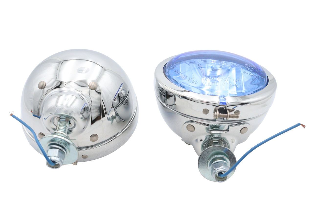 Wyatt Gatling #20-0412L - H-3 Spotlamp Set with Blue Lens