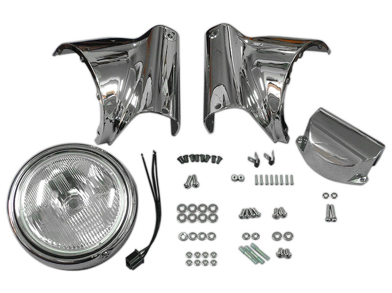 Wyatt Gatling - Chrome Headlamp Cowl Kit
