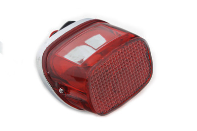 Wyatt Gatling #12-0019 - Stock Type Chrome Tail Lamp