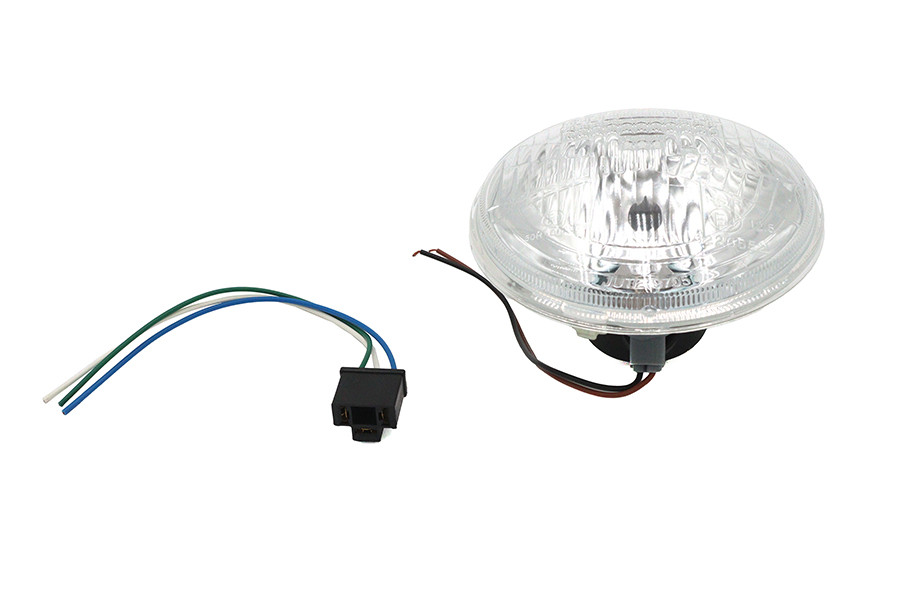 Wyatt Gatling #20-0335E-L - Bates 5-3/4 inch Round Headlamp Unit