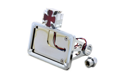 V-Twin - Chrome Billet Horizontal Tail Lamp Kit