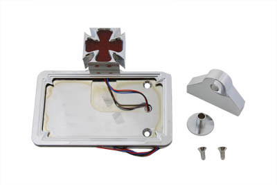 V-Twin - Chrome Billet Horizontal Tail Lamp Kit