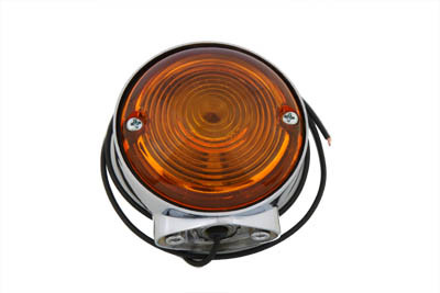 Wyatt Gatling #12-6029DAA - Chrome Turn Signal Front and Rear Single