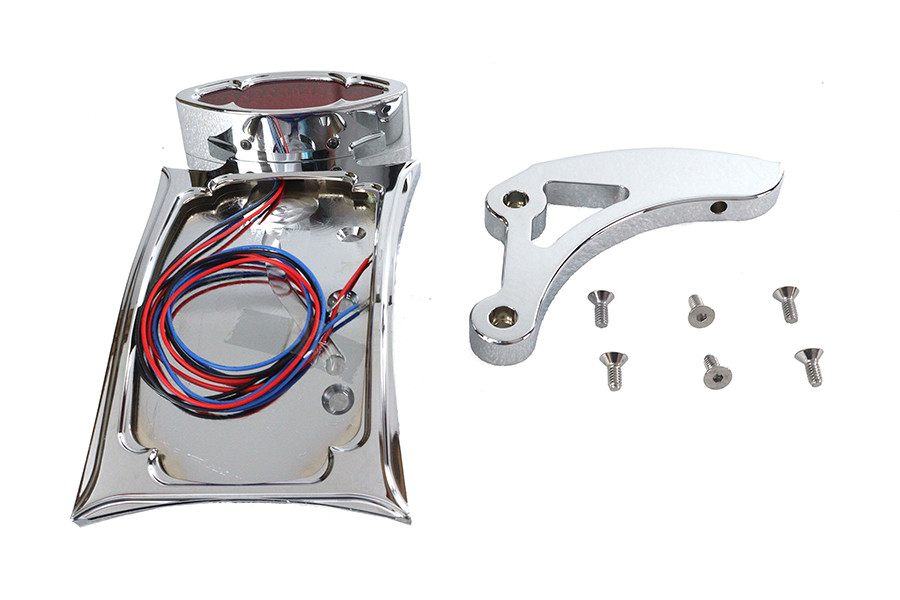 Wyatt Gatling - Chrome Curved Odin Style Tail Lamp Kit