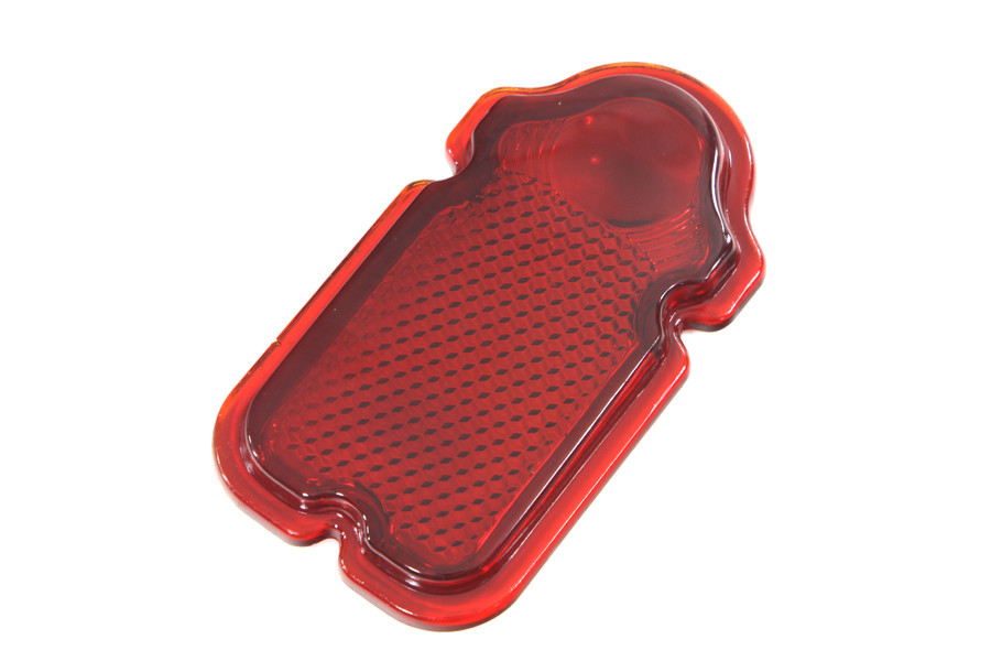 Wyatt Gatling - Red Glass Tombstone Tail Lamp Lens