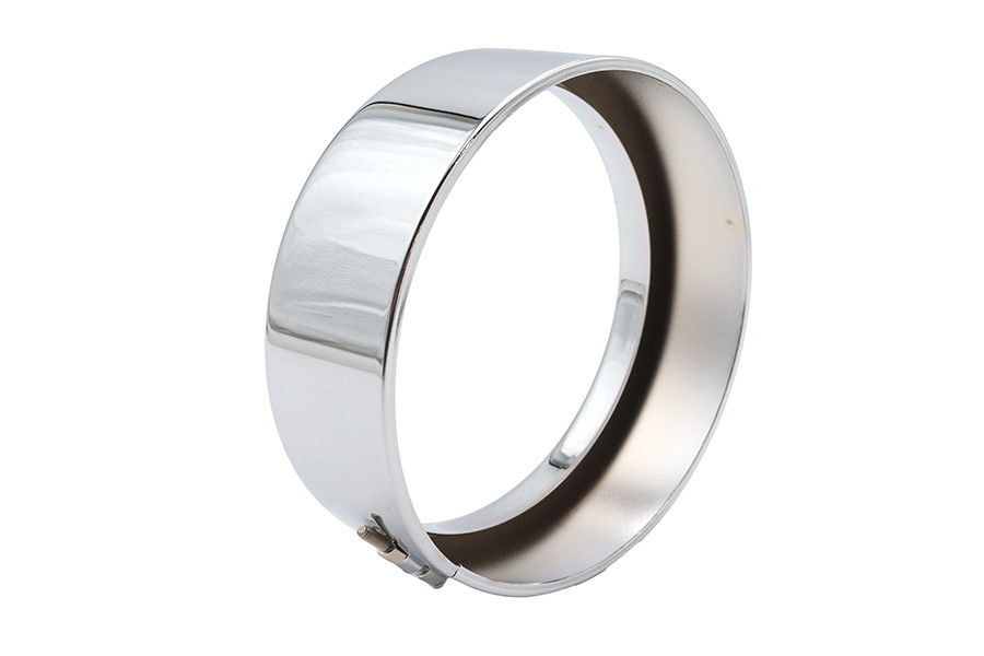 Wyatt Gatling #160342 - 5-3/4 inch Headlamp Chrome Frenched Trim Ring