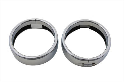Wyatt Gatling - Spotlamp Chrome Frenched Trim Ring Set