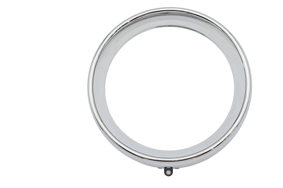 Wyatt Gatling #69626-99 - 7 inch Headlamp Chrome Frenched Trim Ring