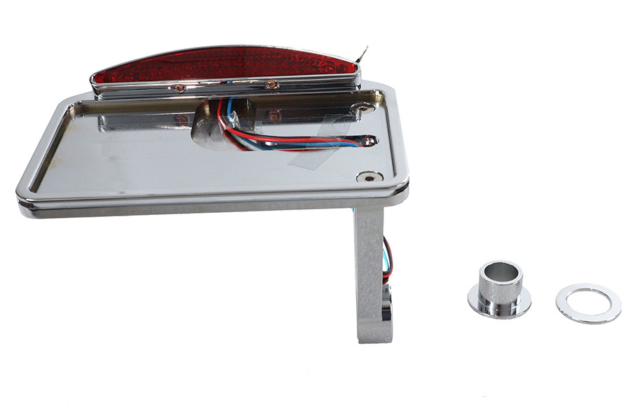 Wyatt Gatling #28-6042LED - Chrome Slice LED Horizontal Tail Lamp Assembly