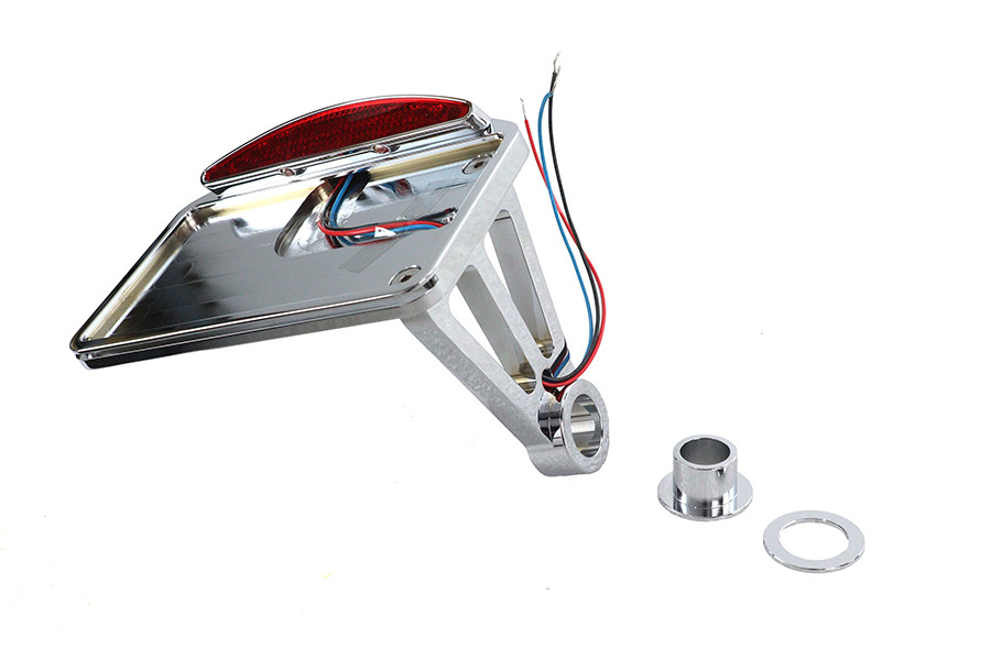 Wyatt Gatling #28-6042LED - Chrome Slice LED Horizontal Tail Lamp Assembly